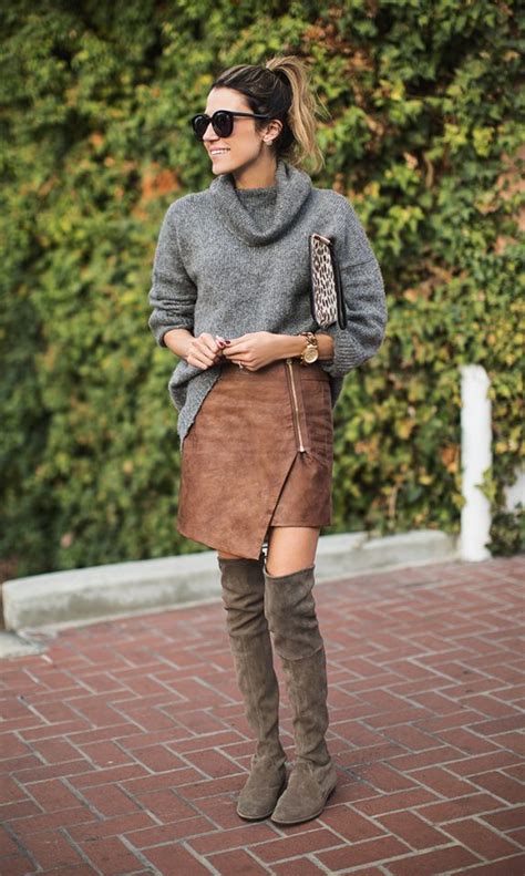 17 ways to wear grey sweater pretty designs