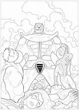 Thanos Avengers Colorare Coloring Disegni Fumetti Infinity Adulti Hulk Gratuit Spiderman Bambini Livres Méchant Concernant Greatestcoloringbook Tués Cadavres Ragni Justcolor sketch template