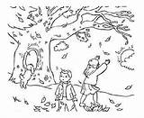 Coloring Pages Fall Kids Forget Supplies Don Autumn sketch template