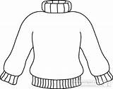 Sweater Clipart Clip Outline Winter Turtle Coat Neck Weather Cliparts Turtleneck Google Template Christmas Coloring Ugly Kids Clipground Kerst Classroom sketch template