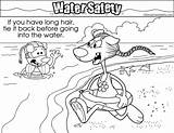 Safety Coloring Pages Water Summer Colouring Resolution Sheets Printable Color Medium Getcolorings sketch template
