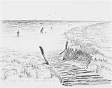 Beach Sketch Scene Paintingvalley Sketches sketch template