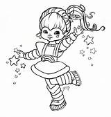 Rainbow Coloring Brite Pages Bright Printable Rainbowbrite Getcolorings Getdrawings Colorings sketch template