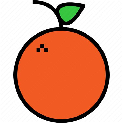 food fruit orange icon