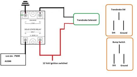 transbrake button wiring diagram
