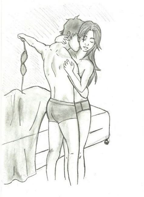 Couples Drawing Sketch Sex Bra 3 This N That Clipart