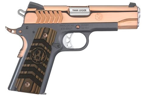 ruger sr commander mm rose gold talo exclusive pistol sportsmans outdoor superstore