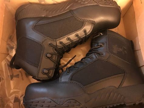 armour womens stellar tac protect boots size  fashion
