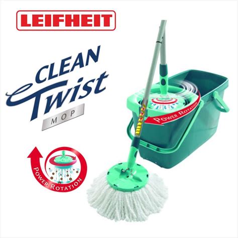 leifheit leifheit  set clean twist system mop wischmop ebay