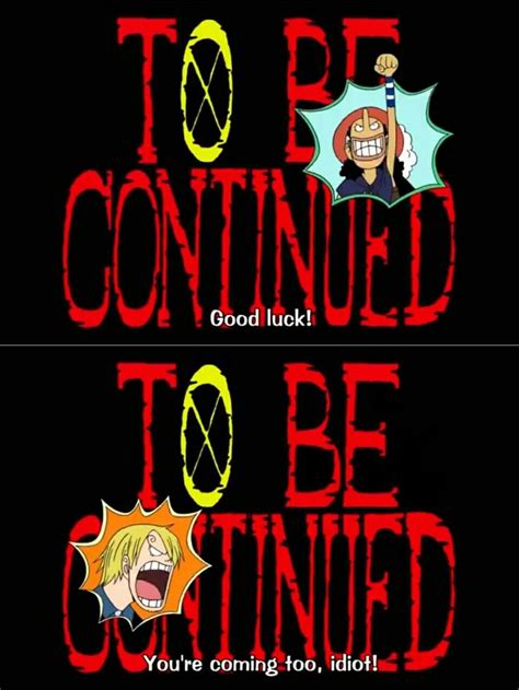 continued text quote funny comic usopp sanji  piece photo collages  piece
