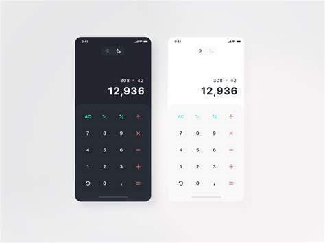 calculator  lucia scott  dribbble