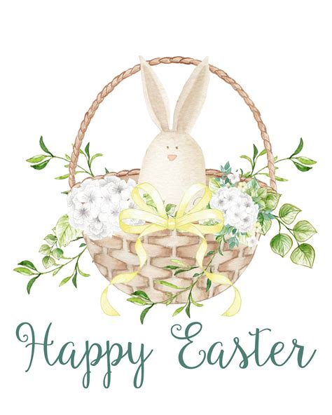 happy easter bunny print refresh restyle