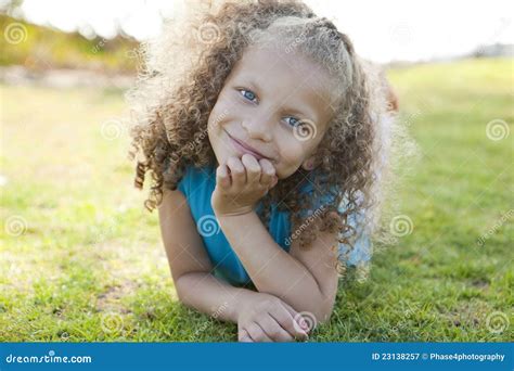girl playing stock image image  outdoor happiness