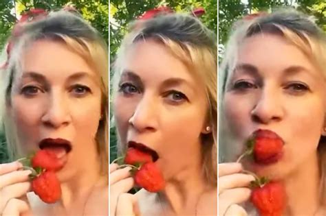 Putin Aide Maria Zakharova Posts Sexy Video Of Herself Fondling