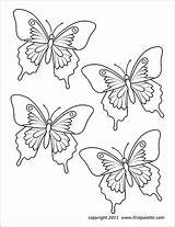 Butterflies Firstpalette Database sketch template