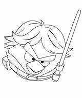 Coloring Pages Angry Birds Wars Star Caribbean Pirates Cook sketch template