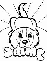 Coloring Pages Puppy Dog Cat Printable Eyes Cute Face Print Kitten Puppies Baby Vicious Drawing Retriever Golden Dogs Color Cats sketch template