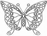 Papillon Colorier Coeur Gommette Buzz2000 Nounouduveron Gommettes Maternelle sketch template