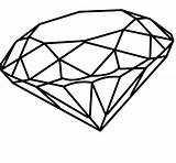 Diamond Drawing Draw Coloring 3d Easy Simple Outline Sketch Drawings Clipart Diamonds Pencil Clip Realistic Heart Pages Printable Clipartmag Getdrawings sketch template