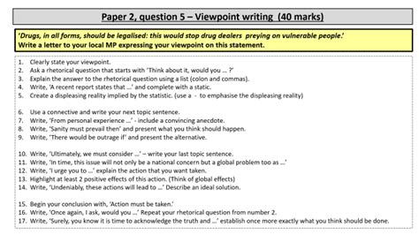 english language paper  question  letter