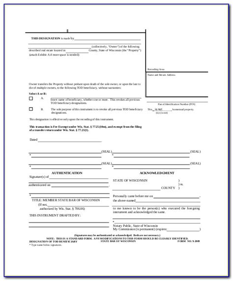 arizona beneficiary deed form  form resume examples ylzpmzv