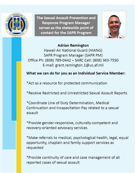 Sexual Assault Prevention And Response Program