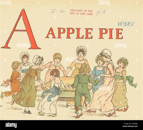 Abbildung Mit Dem Titel Eine Apple Pie Mit Kinder Halten Sich An Den