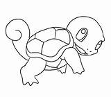 Squirtle Insertion Coloringhome sketch template