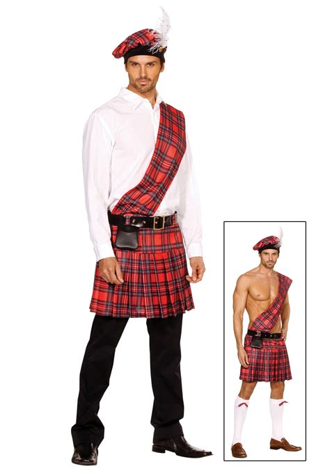 hot scottish men  kilts mens scottish kilt costume costumes  sale boy costumes funny