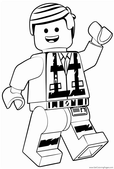 lego coloring activities fresh emmet lego coloring pages lego