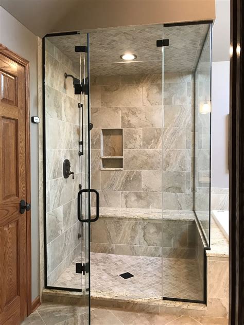 do you tile the ceiling of a steam shower