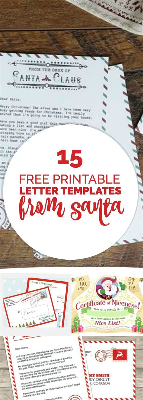 printable santa letters click   print today santa