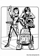 Wars Star Rebels Coloring sketch template