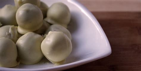 White Chocolate And Ginger Cheesecake Bites The Dinner Bell