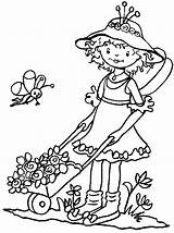 Lillifee Princess Fairy Coloring Pages Gardening Fairies Garden sketch template