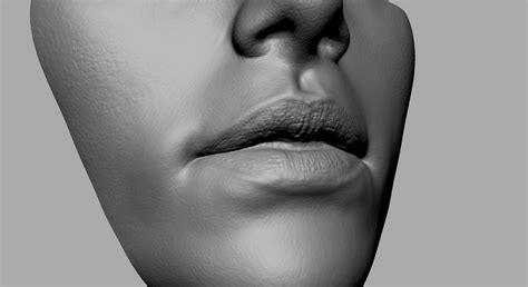 Artstation Female Lip Resources