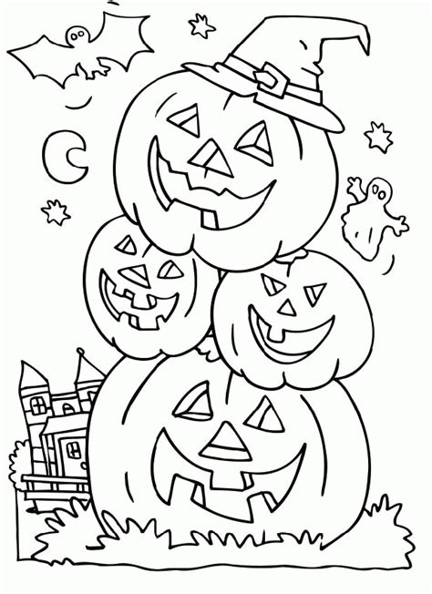 scary halloween coloring pages  kids pictures colorist