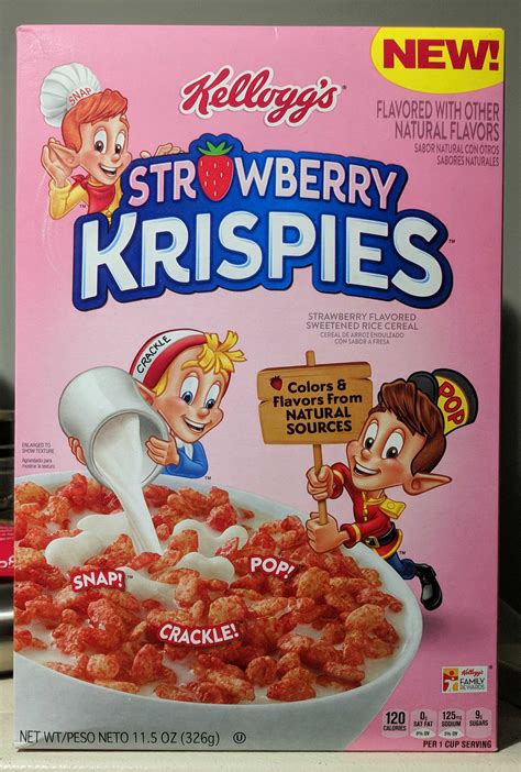 review strawberry krispies cereal