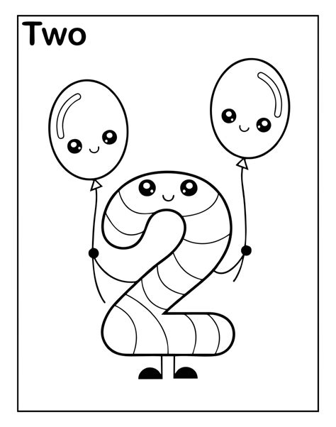 number  coloring pages preschoolers coloring pages