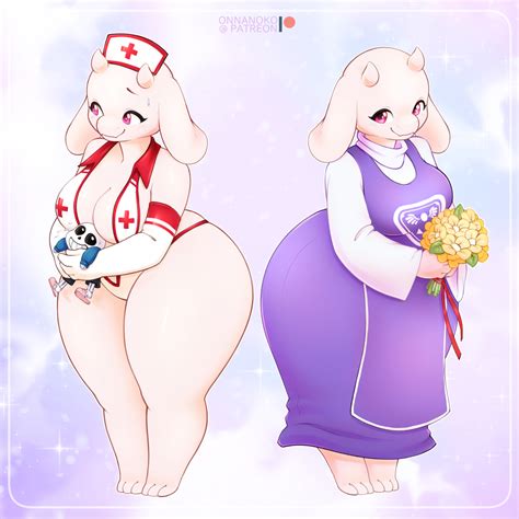 Two Toriels ~ Patreon By Onnanoko On Newgrounds