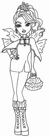 Faybelle Ever After High Thorn Coloring Pages Printable sketch template