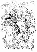 Ivy Poison Coloring Pages Kirto Fairy Drawing Cris Lara Deviantart sketch template