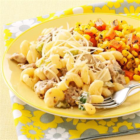 sausage alfredo recipe how to make it taste of home