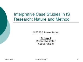 interpretive case study qualitative research