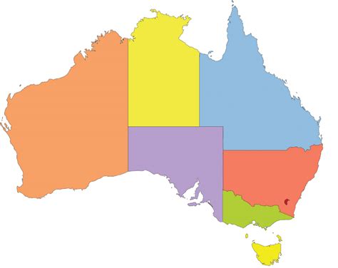 map  australia  kids