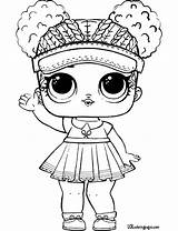 Lol Coloring Pages Surprise Girl Doll Magic Color Champ Para Colorir Printable Girls Sheets Desenhos Court Kids Colouring Dolls Pintar sketch template