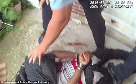 chicago officials release bodycam footage of cops handcuffing teen who was left to die daily