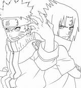 Naruto Sasuke Kyuubi Shippuden Curse Uchiha Ausmalbilder Lineart Kakashi Drawings Malvorlagen Itachi Hatake Narutosasuke A4 Pngkey Boruto sketch template