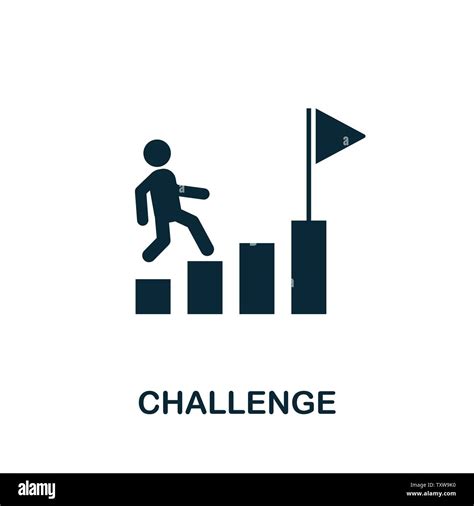 challenge vector icon illustration creative sign  gamification