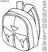 Schoolbag Flour Designlooter sketch template